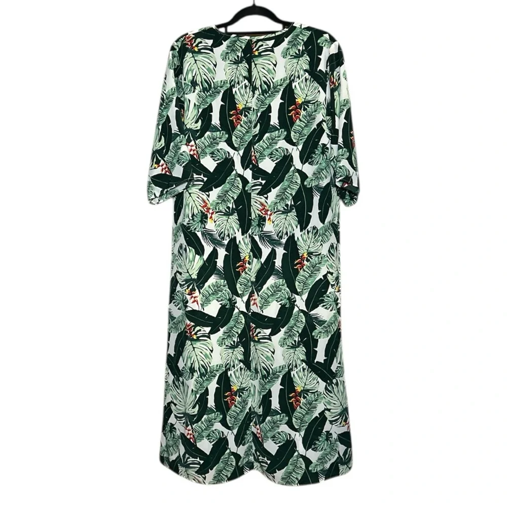 Rachel Zoe Collection Palm Print Duster - Picture 6 of 9